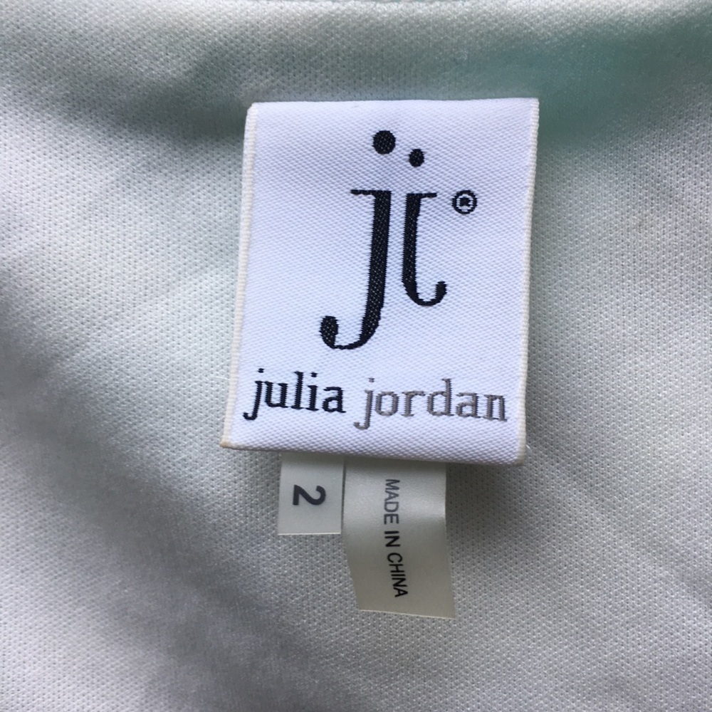 Julia Jordan // Abstract Print Elbow Sleeve Dress size 2 wk2 - Picture 7 of 8